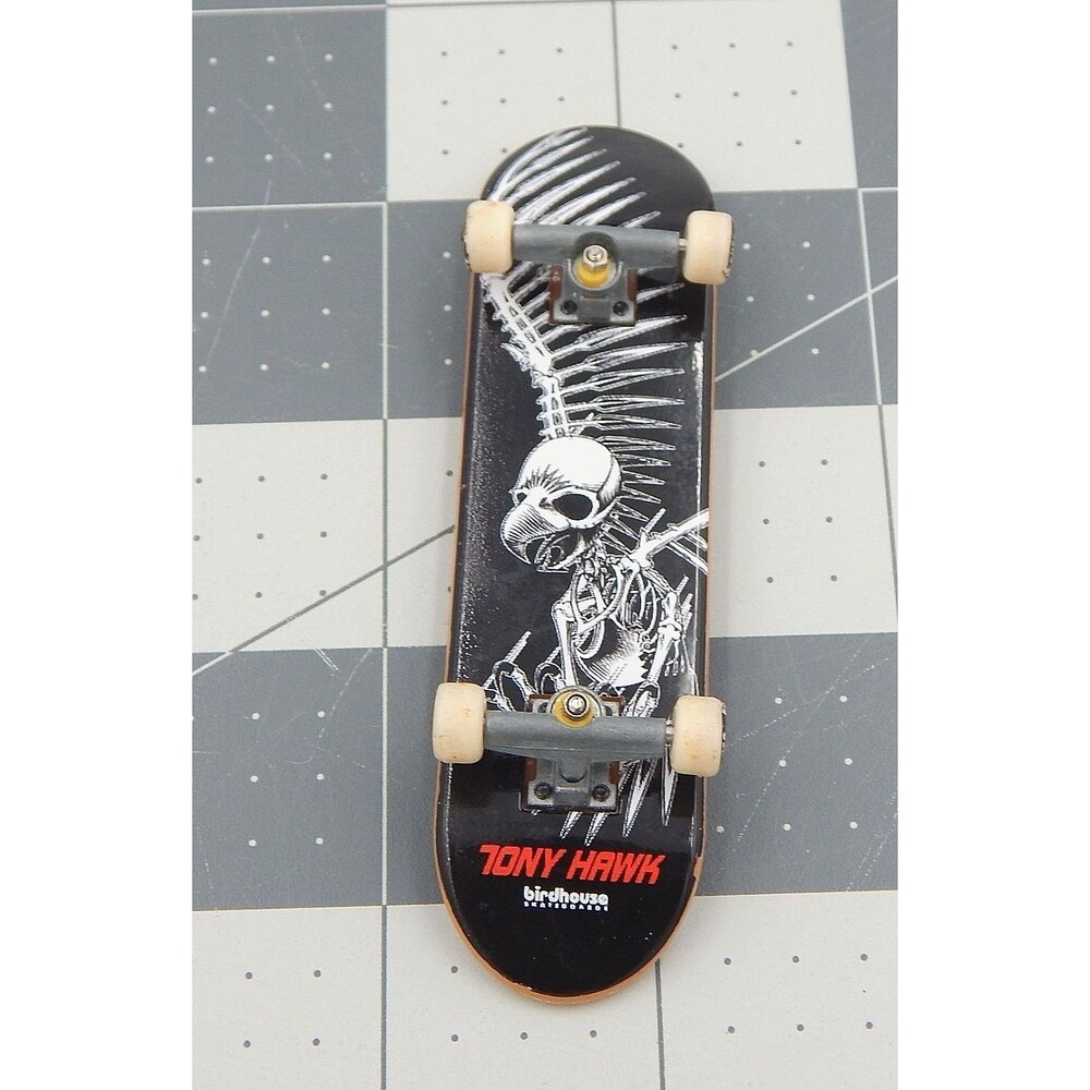 Tony Hawk Birdhouse Tech Deck Skateboard 3-3/4 Inch Fingerboard Skeleton